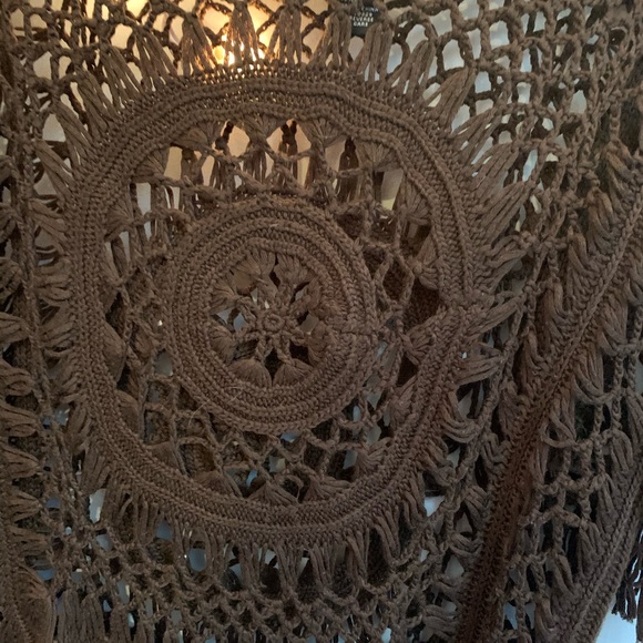 Brown Crotchet Top - Picture 2 of 5